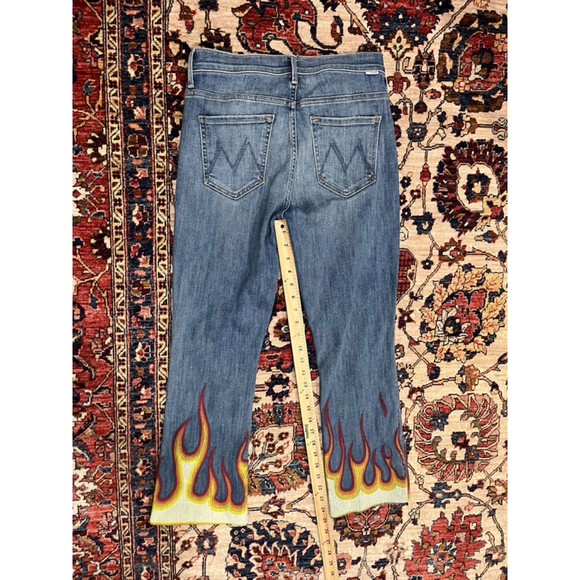 Women's Mother The Insider Crop Fray in Liar Liar Size 27 - Picture 9 of 10